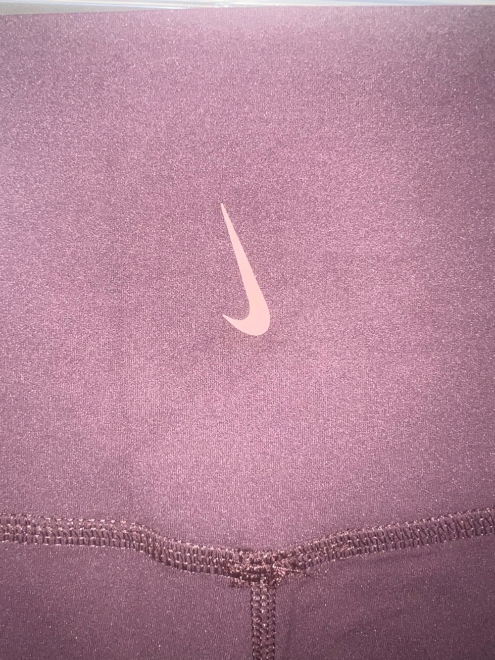 Nike Yoga Luxe Dri-FIT High Rise 7/8 Leggings Plum Brown NWT Small - Picture 5 of 9